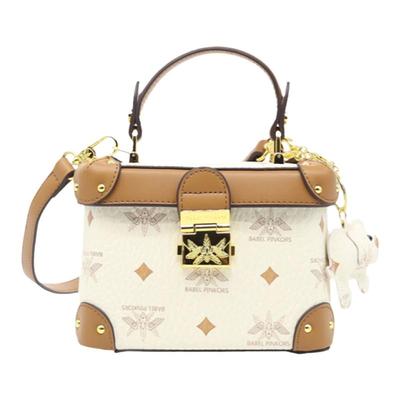 Callmekitten真皮百搭手拎盒子包