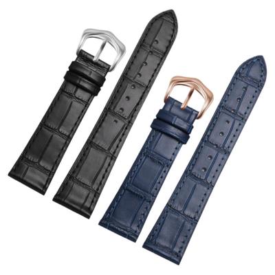 圣琴卡地亚坦克超薄真皮手表带