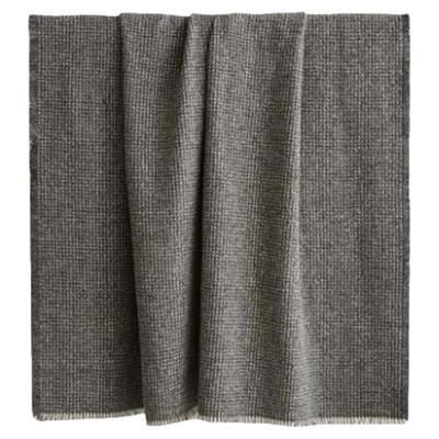 BACKTO卜凸家居安哥拉山羊毛毯