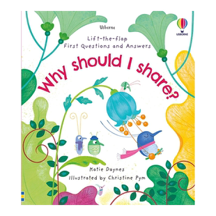 【现货】【翻翻书】为什么我需要分享 【Lift-the-Flap】Why Should I Share? 英文原版儿童章节书少儿英语启蒙读物书籍7-10岁