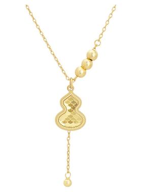 茉奢福禄有余吊坠女士项链