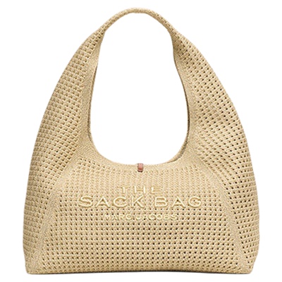 【新品】MARC JACOBS/ 莫杰 SACK 中号织物简约休闲风肩背hobo包