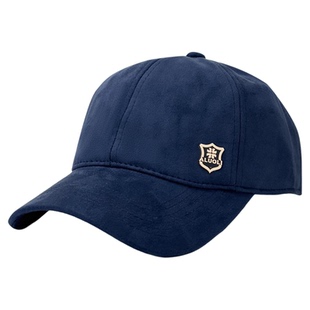 阿萝璃帽子男新款羊皮绒棒球帽高端品牌秋冬中老年户外保暖鸭舌帽