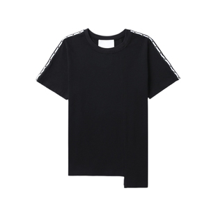 IT 3.1 Phillip Lim女装合身短袖T恤新款不对称拼接设计103182XP