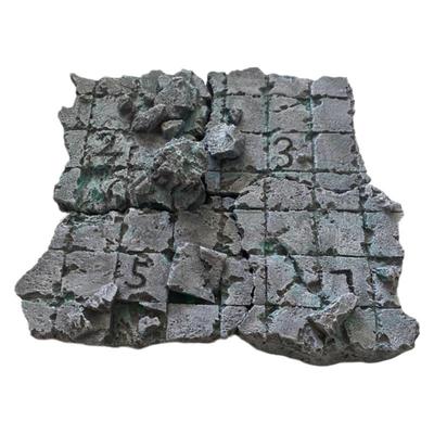 木叶圣斗士废墟场景地台
