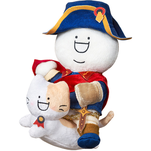 【GSC现货】小蓝和他的朋友G胖名画系列少女毛绒公仔潮玩盲盒