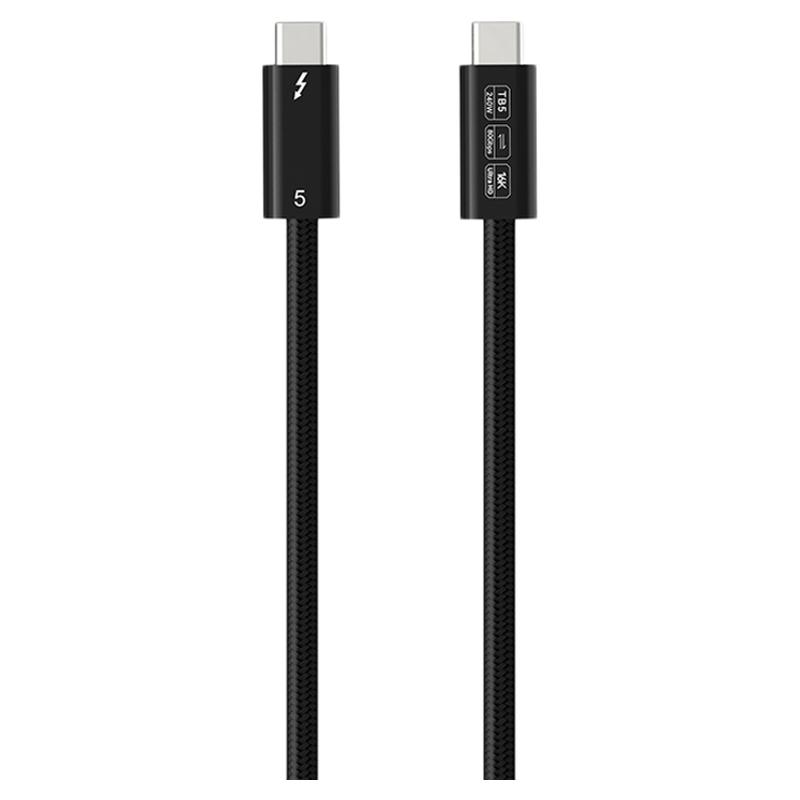 正品雷电5数据线音视频高清线16K雷雳4连接线USB-C适用于苹果18pro/17/16/15手机Mac电脑高速多屏8K