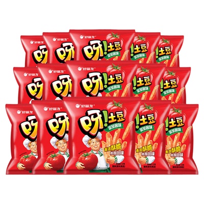 好丽友薯条番茄味零食小吃