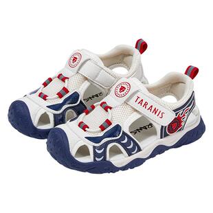 泰兰尼斯夏款儿童鞋防滑透气舒适休闲沙滩鞋涉水软底男童凉鞋女童