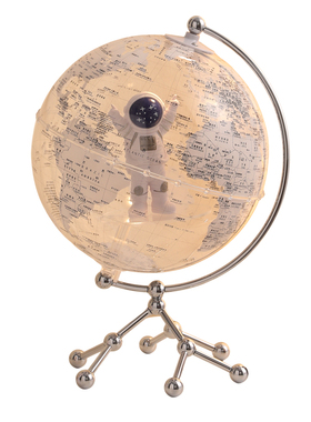 地球仪摆件轻奢高级感宇航员礼物