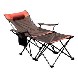 营乐靠背无级调节躺椅户外便携式桌椅一体椅办公午睡躺椅沙滩椅子