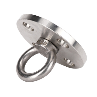 304不锈钢屋顶空中瑜伽沙袋秋千吊椅床固定盘挂钩支架吊盘吊环