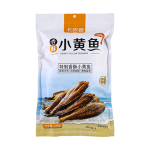 香酥小黄鱼即食小鱼干深海小鱼仔干货海味零食小吃休闲食品黄鱼酥
