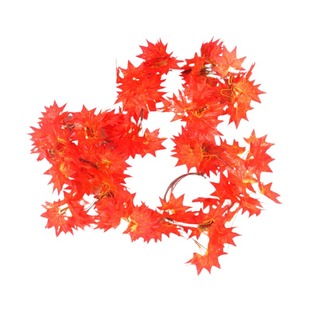 仿真枫叶红枫绿枫红色叶子屋顶吊顶装饰藤条绿植藤条假枫树叶包邮
