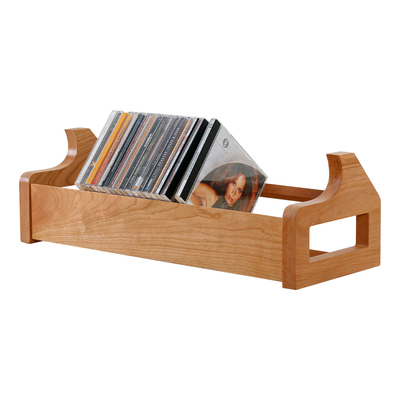 黑胡桃木CD收纳展示架CD唱片架