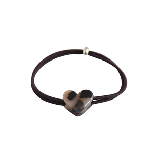 日系简约可爱小动物发圈醋酸豹纹少女扎头皮筋丸子头发圈发绳头饰