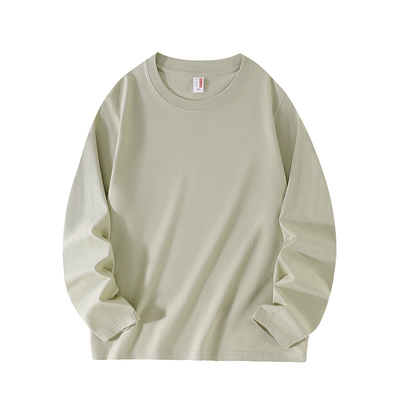 200g重磅长袖t恤男纯棉厚实