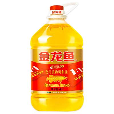 金龙鱼黄金比例调和油4L