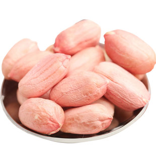 2025年新花生米生新山东平度大颗粒农家粉红1-5斤严选晒干真空