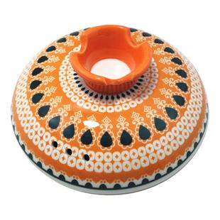 适配陶瓷彩绘砂锅盖子单盖瓦罐通用配件汤煲炫彩系列电炖煲汤锅盖