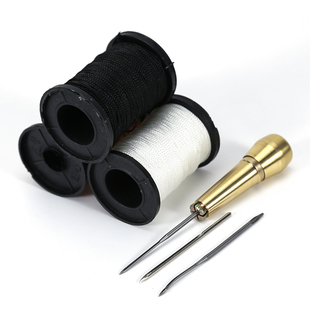 修补鞋专用锥子工具套装上鞋锥子纳鞋底修鞋打孔皮革手缝针线神器