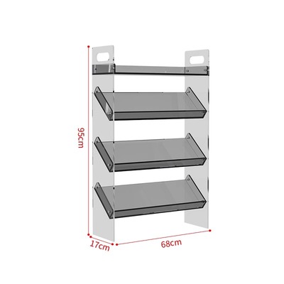 亚克力鞋架多层展示架亚克力
