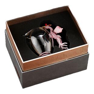 晶焱三代凤凰玻璃琉璃公道杯分茶器茶具高端品牌纯手工礼品