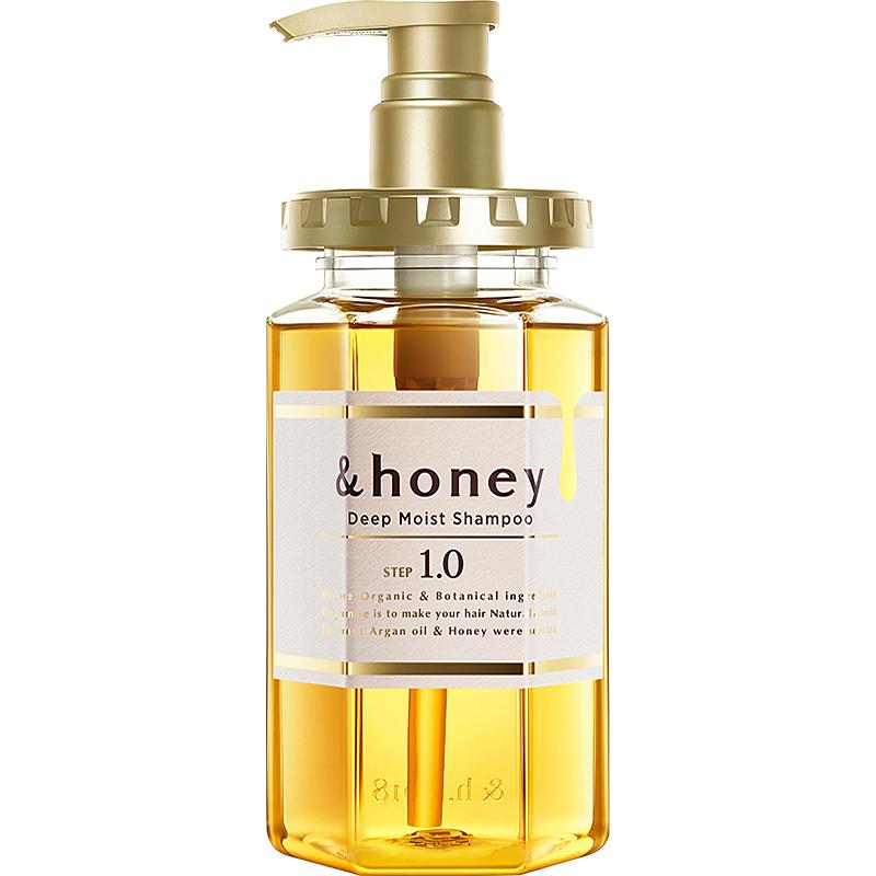 日本honey安蒂花子蜂蜜洗发水护发素丰盈不含硅油持久留香洗发露