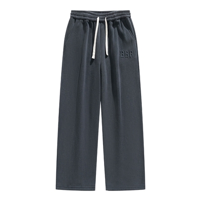 加绒加厚卫裤子奥粒绒冬季羊羔绒