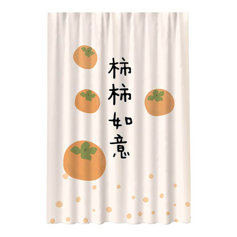置物架布艺门帘遮挡帘