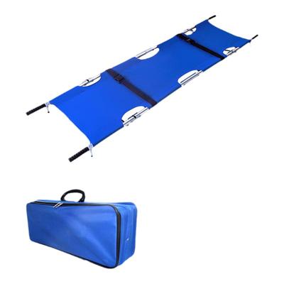 包邮四折铝合金不锈钢折叠担架