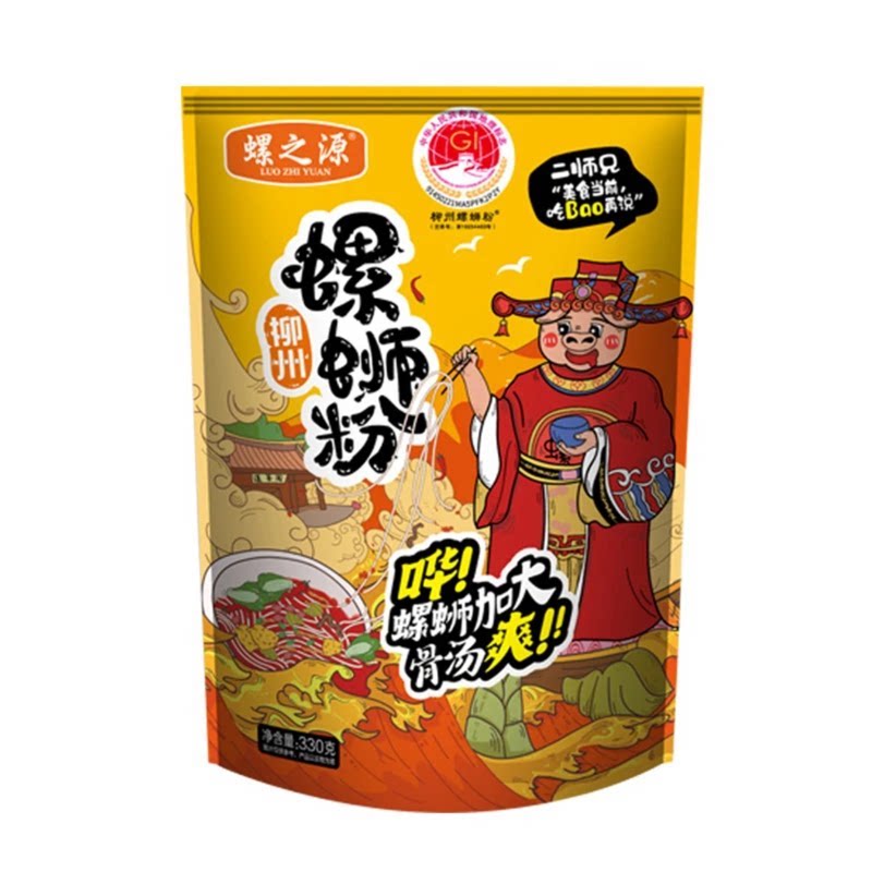 螺之源柳州味鲜酸螺蛳粉