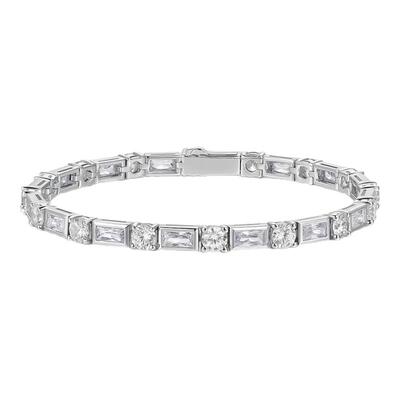 【明星同款】sunshifen Stack系列满钻拼接白金色手链情人节礼物