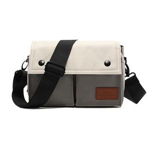 NX DOUGHNUT韩版甜甜圈斜挎包单肩韩版帆布包多隔层男女款运动包