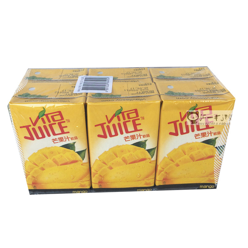 维他蜜桃茶黑加仑汁盒装果汁饮品