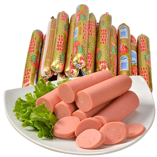 金锣无淀粉王中王火腿肠65g*20支 肉类零食开袋即食 整箱批发包邮