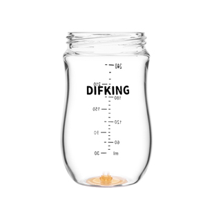 DIFKING瓶身适配于世喜玻璃PPSU奶瓶160/240/300ml替换瓶身配件