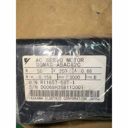 询价安川伺服电机SGMAS-A5ACA2C，件，50W 20