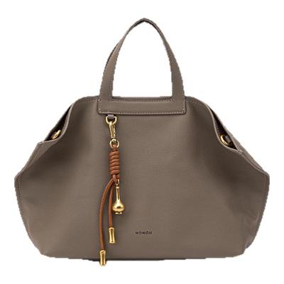 红谷包包2025新款质感真皮手提包