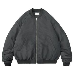 INKNOTS美式复古宽松短款棉服男女潮牌日系冬季棒球服加厚外套