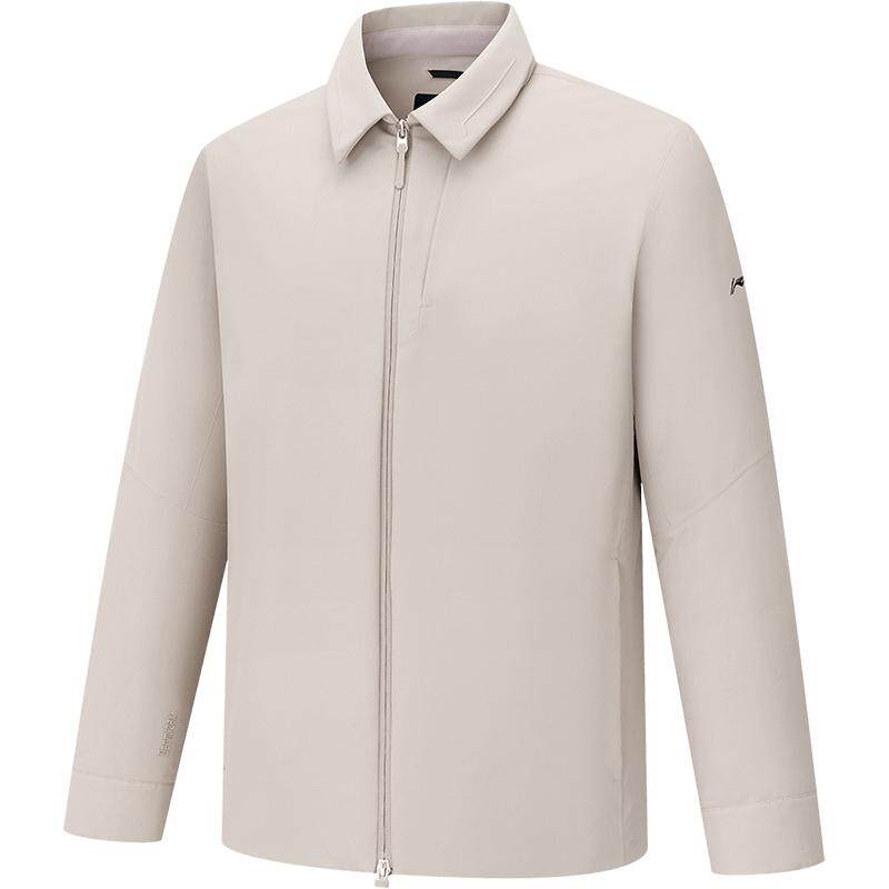 李宁翻领男官方正品短棉服运动服