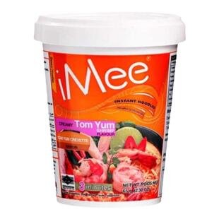 泰国iMee艾米冬阴功方便面进口牛肉味桶装海鲜虾杯面咖喱泡面夜宵
