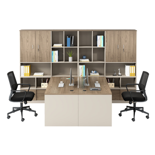 财务办公桌子办公室卡座双人面对面四人职员桌会计办公家具办公桌