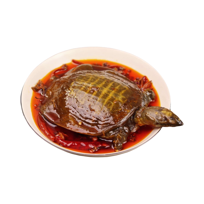 麻辣五香卤甲鱼熟食手撕开袋即食甲鱼