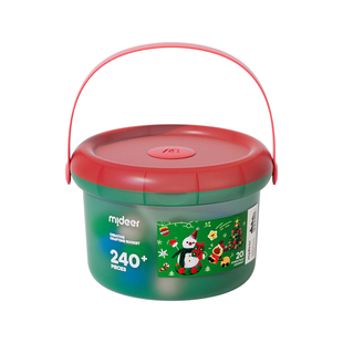 mideer弥鹿圣诞节礼物儿童扭扭棒