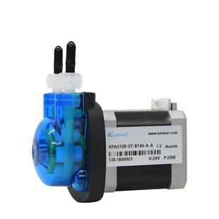 卡默尔蠕动泵42步进电机水泵 24V抽水泵自吸泵输液管计量泵儒动泵