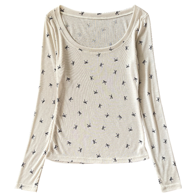 温娴长袖通勤常规上衣