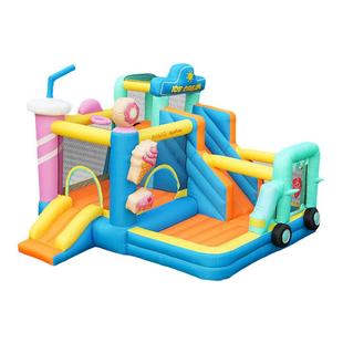 AirMyFun美食屋儿童充气城堡室内小型家用蹦蹦床户外大型淘气堡