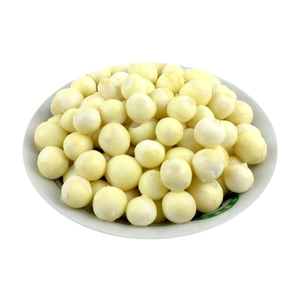 2023年苏州(10-12mm)品种特大颗粒鸡头米新鲜剥壳芡实米茨实顺丰