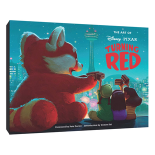现货 青春变形记设定集 迪士尼皮克斯同名动画电影  Pixar 英文原版 The Art of Turning Red